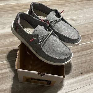 Hey Dude Wendy - Confetti Black Size 8